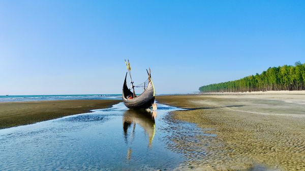 Cox's Bazar beach — sunrise